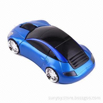 2.4GHz Wireless Car Mouse with 1600dpi Resolution